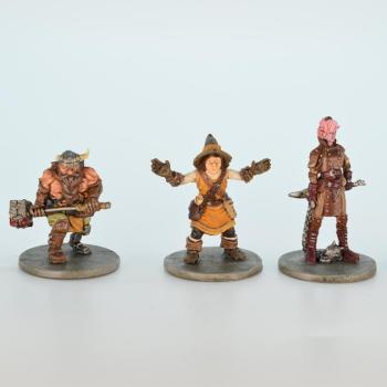 Zombicide Black Plague Naiade Set Hand Painted by BiggiesMinis by Biggiesminis