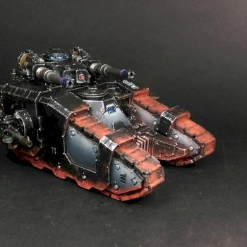 Iron Hands sicaran battle tank by thebrushlegion