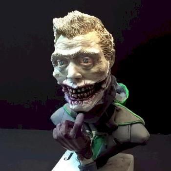 Wasteland/ Dieselpunk Laughing Man Mini Bust by 5-13 Studios