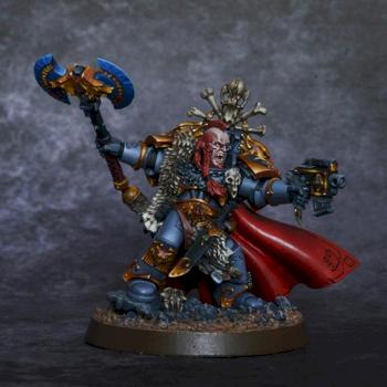 Space Wolves Wolf Lord Krom by Cliff1995