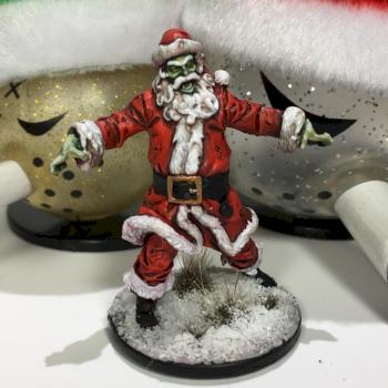 Zombie Santa. by unszene