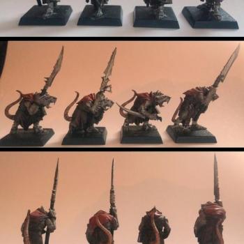 Skaven clanrats/skavenslaves by Thaumiel_Nerub