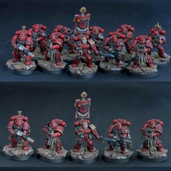 BLOOD ANGELS TACTICAL SQUAD by bevulf