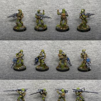 Infinity Ariadna Tank Hunters (3 miniatures) by pesa