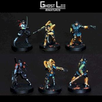 Yu Jing characters by GhostLee