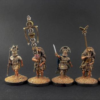 28mm Victrix Early Imperial Roman Praetorian Command by avalonindustries2040