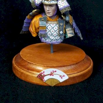 Samurai Bust by Webmonkey