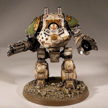 Death Guard Contemptor Dreadnought by gwotaz