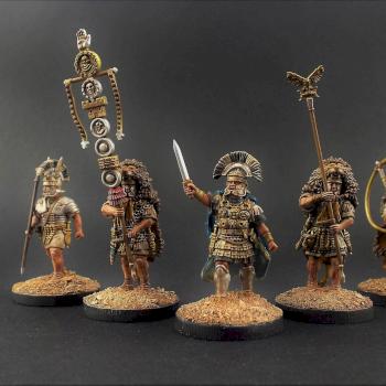 28mm Victrix Early Imperial Roman Praetorian Command by avalonindustries2040