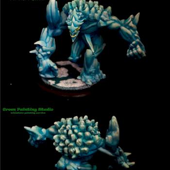 Ice Golem - Malifaux by Green Art of Colors