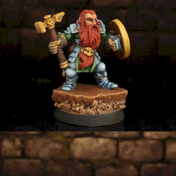 Bjorn, Dwarf Warrior by Pendrag0n