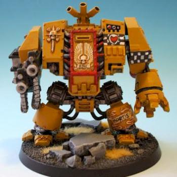 Lamenters Space Marine Dreadnought by kingsmotley