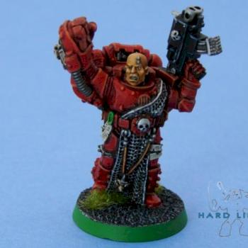 Games Day 2005 - Space Marine Veteran by Kenndogg