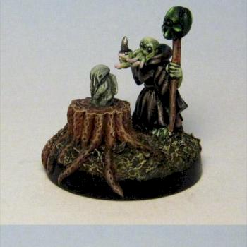 15mm Priest of the Octopus God by No Such Agency