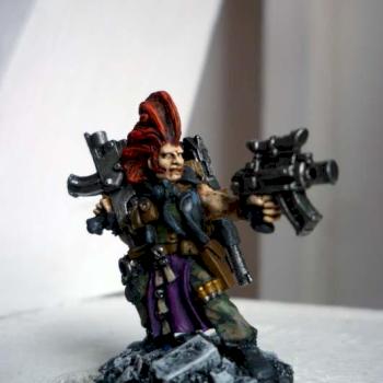 Necromunda Bounty Hunter by Conium Maculatum