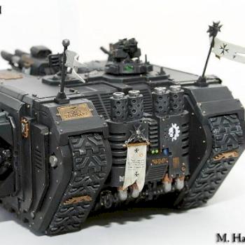 Black Templar Land Raider Terminus3 by michaelharmon