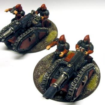 Adeptus Mechanicus Sagitarii (Lascannon Heavy Weapon teams) by Malevon