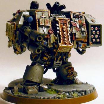 Grey Knight Dreadnought by Malevon