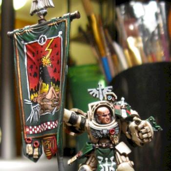 Deathwing Standard Bearer by Acryn