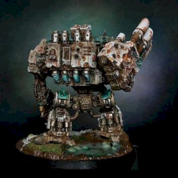 Death Guard Dreadnought of Nurgle by Ana