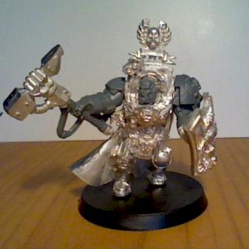 Imperial Fists Captain Lysander WIP by BobaHat