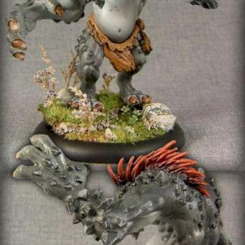 HORDES Trollblood Dire Troll (gray) by ModelPainter