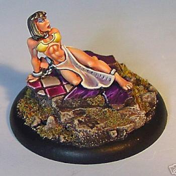 GW Eldar Slave Girls painted by James Wappel by Ian Newbold