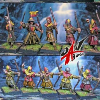 Bretonnian bowmen 3 by josez