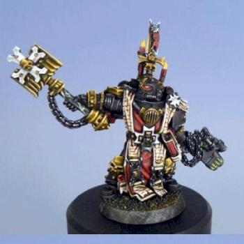 Black Templar  Grimaldus by darkartminiatures