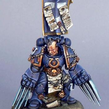 Ultramarine Capt. by darkartminiatures