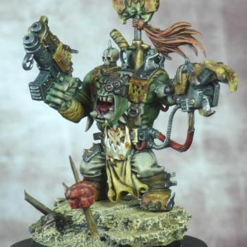 Bad Moon Ork Warboss - AoBR by NatG