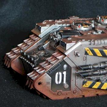 Iron Warriors Heresy Land Raider by Stempe