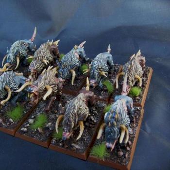 Chaos Warhounds by Ministry of Paint