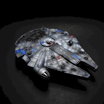 Millenium Falcon by tittlemanscrest84