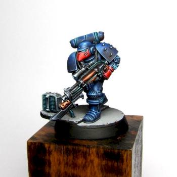 Imperial Space Marine by camelson