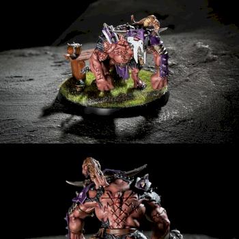 Blood Bowl Skaven Rat Ogre by Subversivus