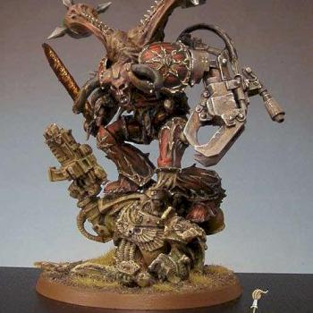 40k Daemon Prince of Chaos by The Dwarf s Workshop