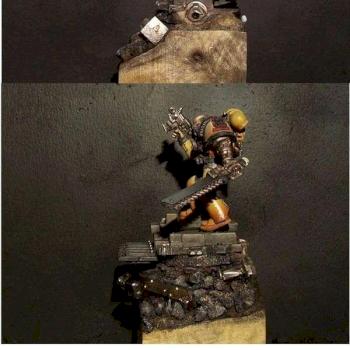 Space Marine oro jovenes promesas Gd spaña 09 by warhuan