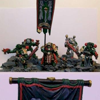 Dark Angels Command Squad by BulldogLopez