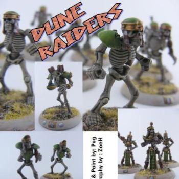 Dune Raiders ~ Khemri Blood-Bowl Team by Pug