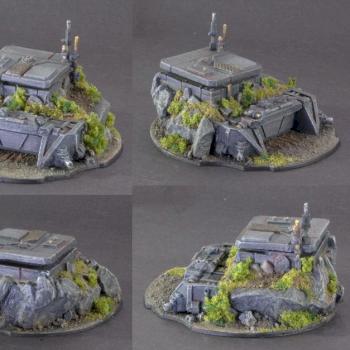 Epic (6mm) IG command bunker Blitz objective by vaaish