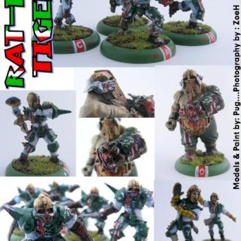 Rat-Eye Tigers ~ Human Blood-Bowl Team by Pug