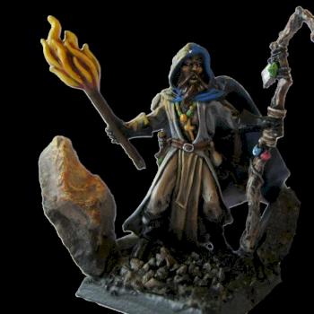 Wizard with Torch (Karlov Wizard) by Benjamin