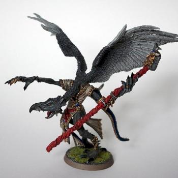 Greater Daemon of Tzeentch by dryfeld