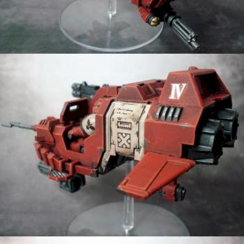 Landspeeder Blood raven by Gwendal