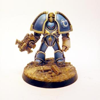 SPACE MARINE TERMINATOR PROTOTYPE (EXO ARMOUR) ROGUE TRADER by $kull$ gun$ and fire