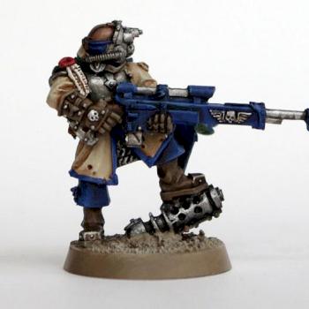 Vostroyan Imperial Guard Sniper by dryfeld