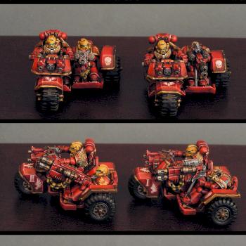 Blood Angels Attack Bike Squadron by RYCHU666