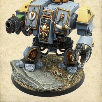 Space Wolves Dreadnought by mrtn