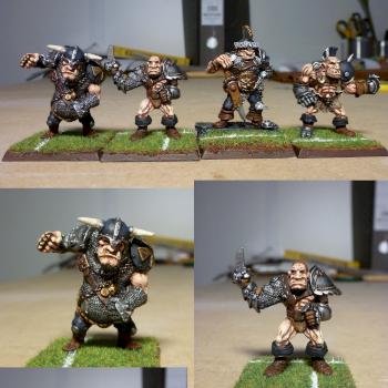 Blood Bowl Ogres Pt2 by Conium Maculatum